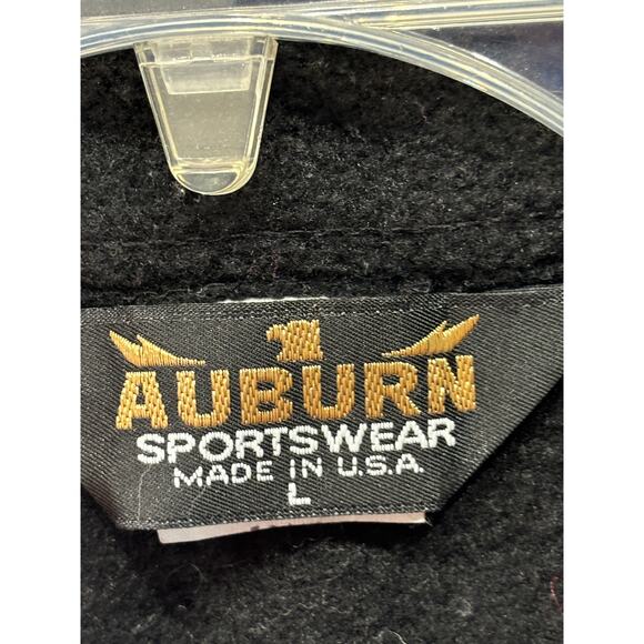 Vintage Garfield the Cat Fleece Jacket Pullover 1/2 Zip Kids Size Large - Picture 3 of 4